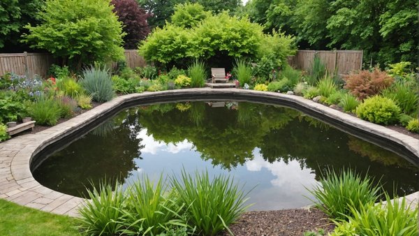 How can you create a wildlife-friendly pond in a suburban Glasgow garden?